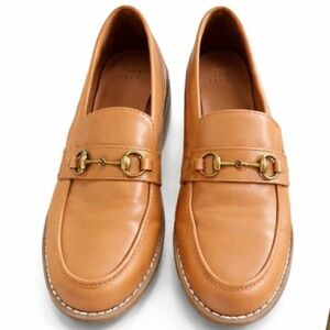 A New Day Women's Tan Loafer Shoes Size 8.5